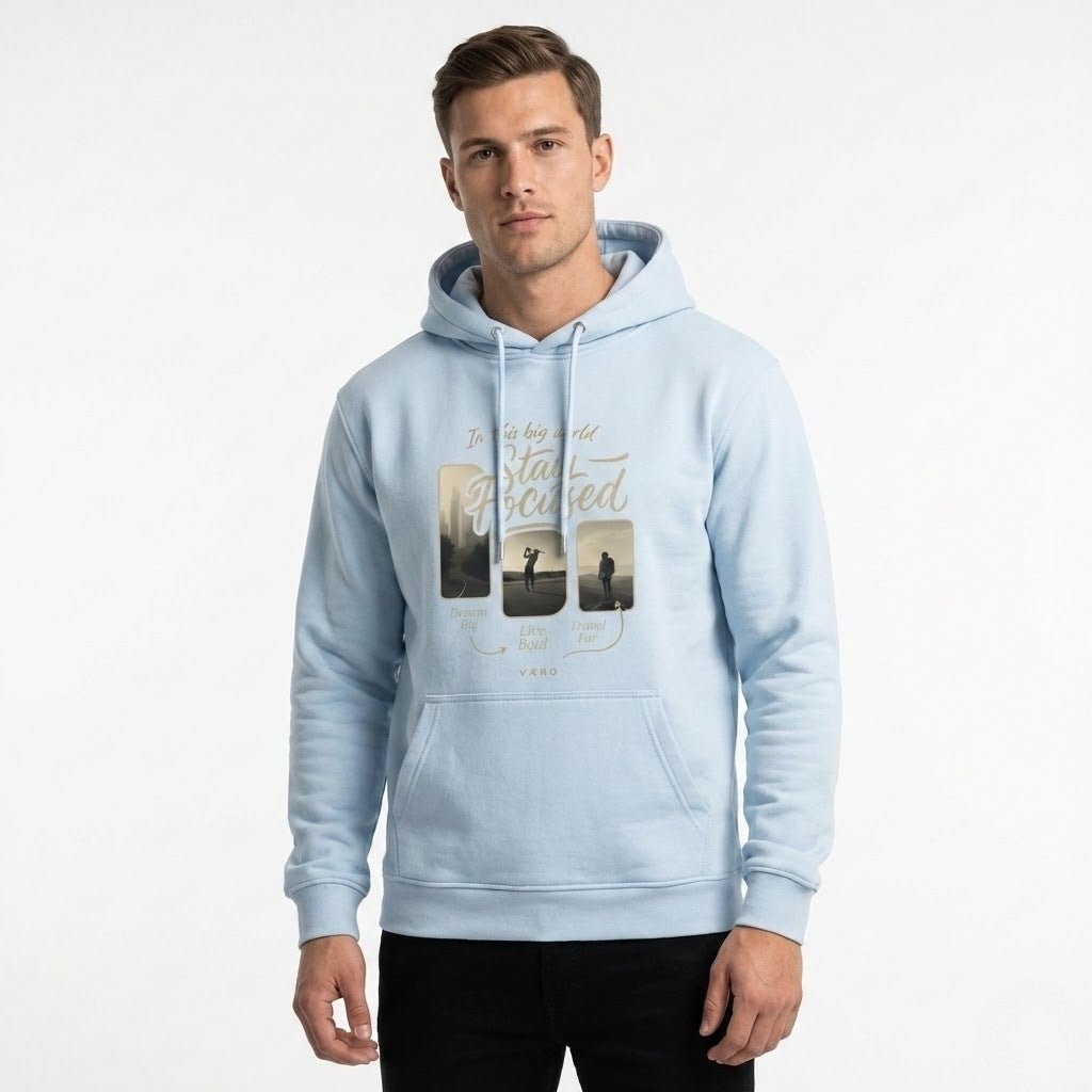 HigherBlanks x VAERO – Stay Focused Hoodie - Vaero Atelier