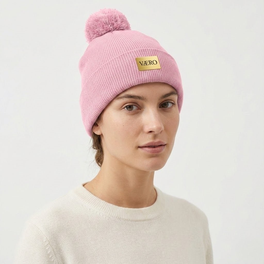 Pom - Pom Beanie – Warm, Stylish & Winter - Ready - Vaero Atelier