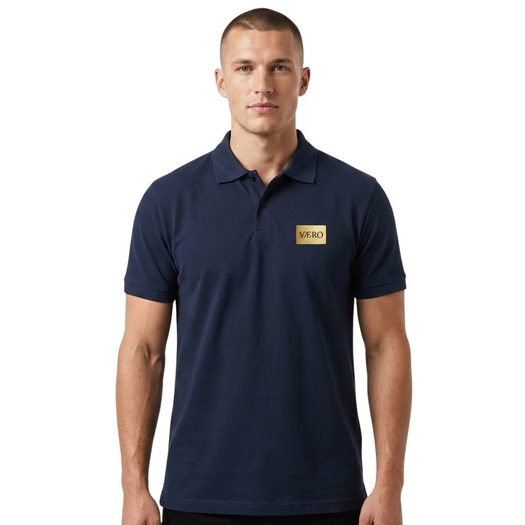 VAERO Classic Polo Shirt – Gold Label Edition - Vaero Atelier