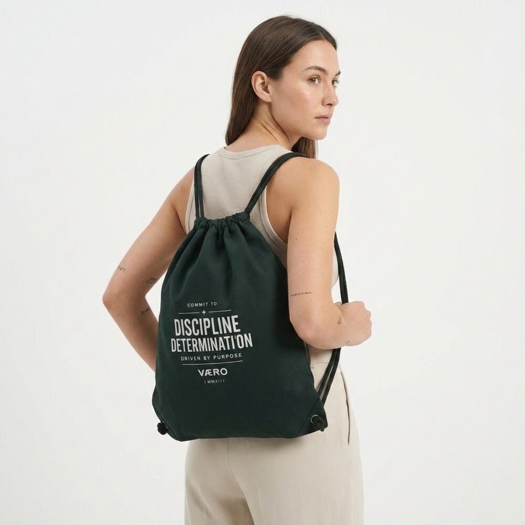 VAERO “Discipline & Determination” Gym Bag - Vaero Atelier