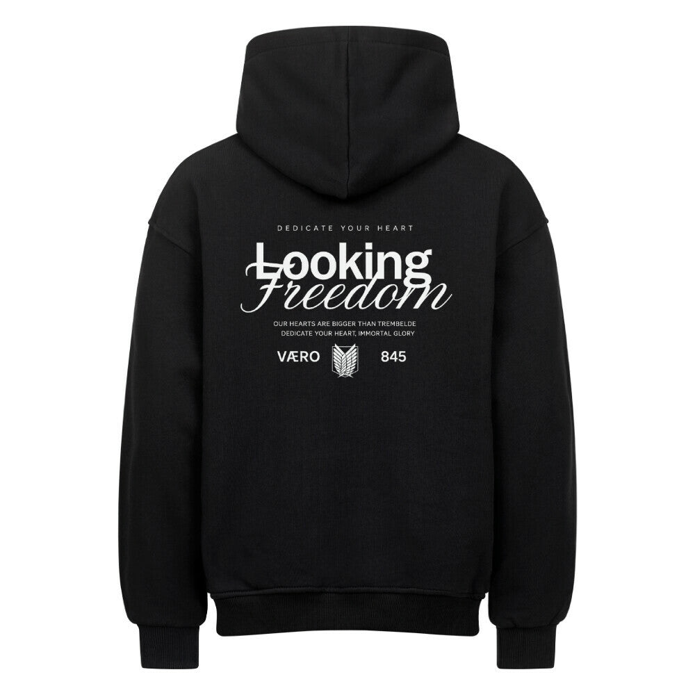 VAERO “Looking Freedom” Oversized Hoodie - Vaero Atelier