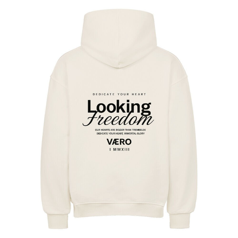 VAERO “Looking Freedom” Oversized Hoodie - Vaero Atelier
