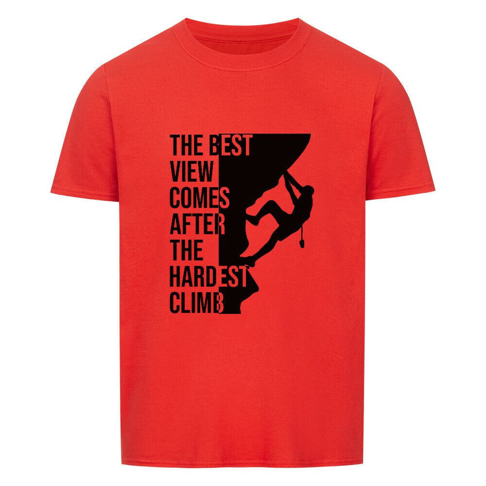 VAERO “Hardest Climb” Basic Unisex T-Shirt - Vaero Atelier