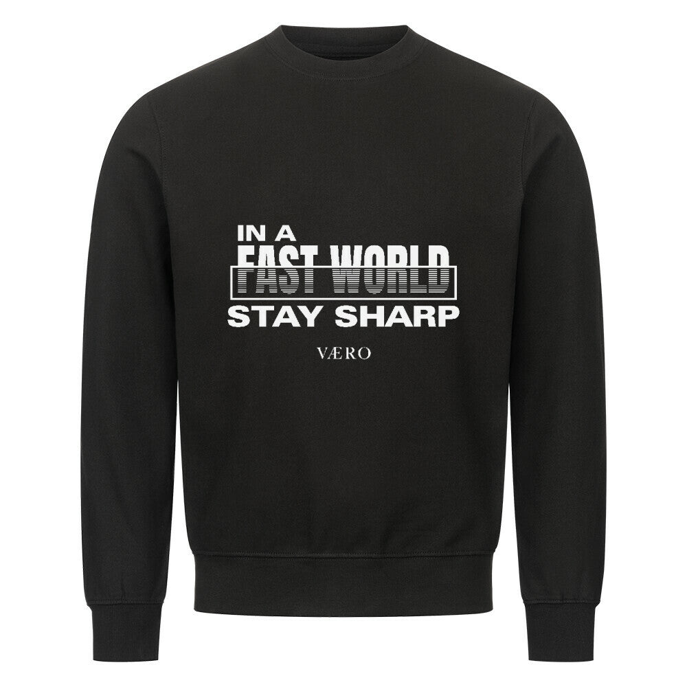 VAERO “Stay Sharp” Classic Sweatshirt - Vaero Atelier