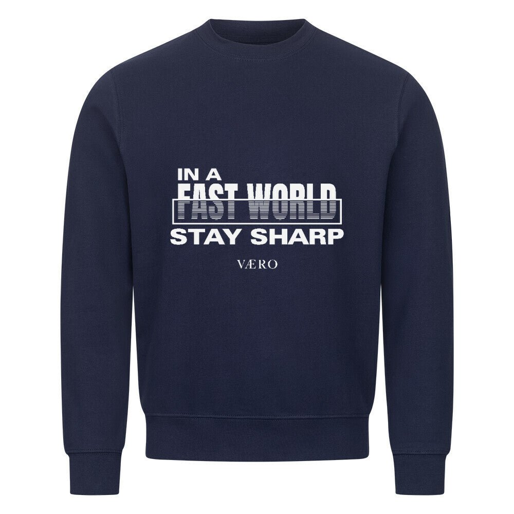 VAERO “Stay Sharp” Classic Sweatshirt - Vaero Atelier