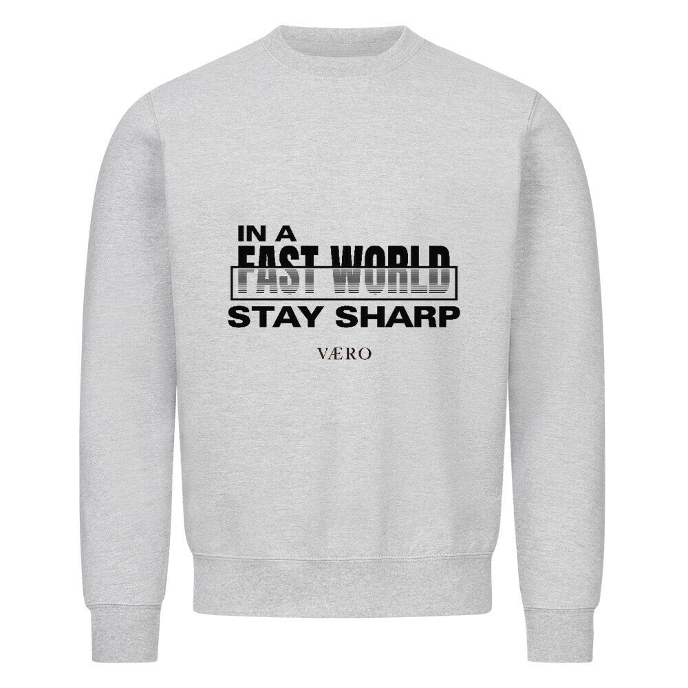 VAERO “Stay Sharp” Classic Sweatshirt - Vaero Atelier