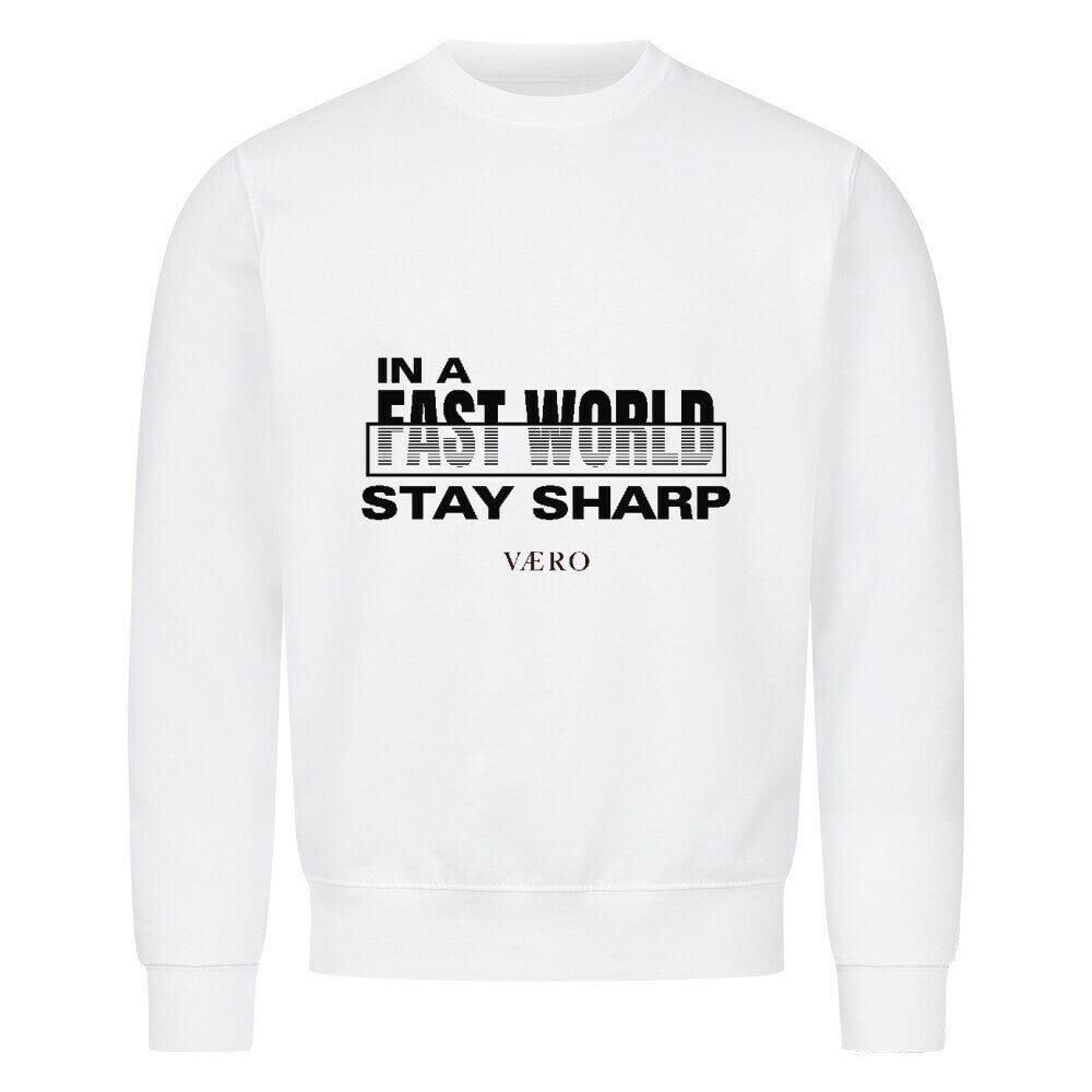 VAERO “Stay Sharp” Classic Sweatshirt - Vaero Atelier