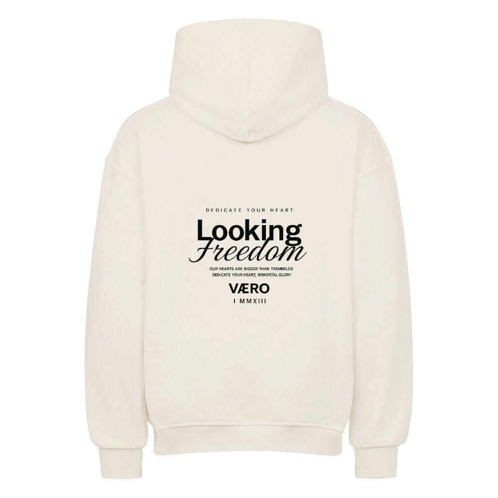 VAERO “Looking Freedom” Oversized Hoodie - Vaero Atelier