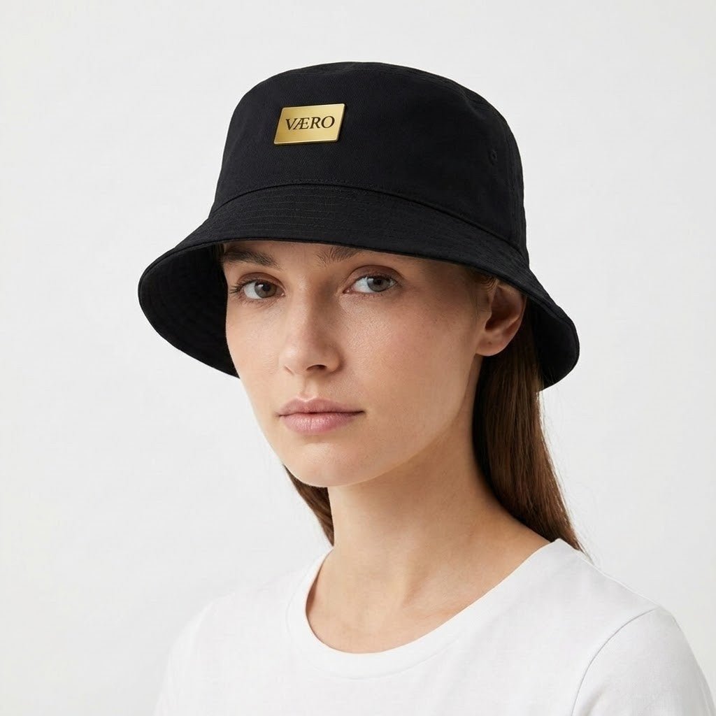 VAERO Gold - Plate Bucket Hat - Vaero Atelier