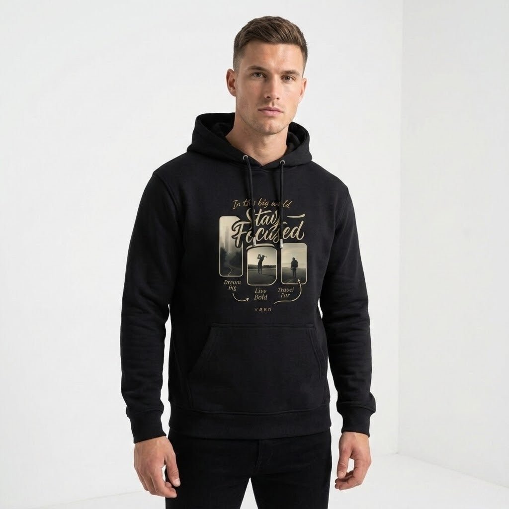 HigherBlanks x VAERO – Stay Focused Hoodie - Vaero Atelier