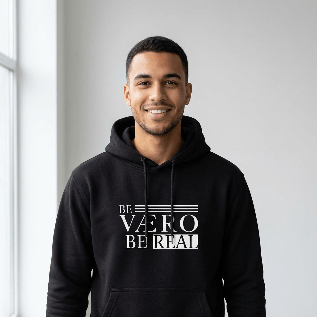 HigherBlanks Premium Hoodie - Be Vero Be Real - Vaero Atelier