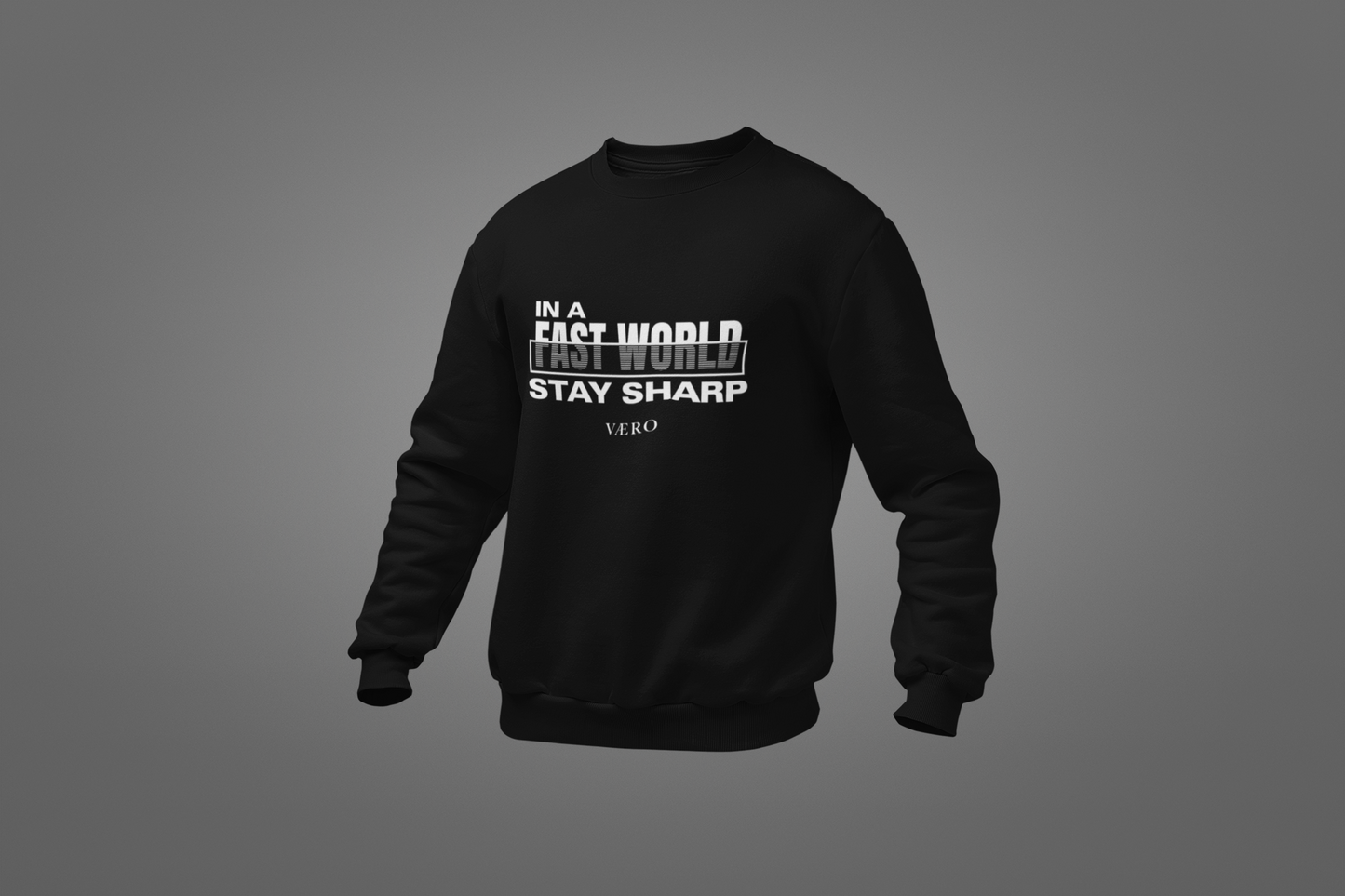 VAERO “Stay Sharp” Classic Sweatshirt